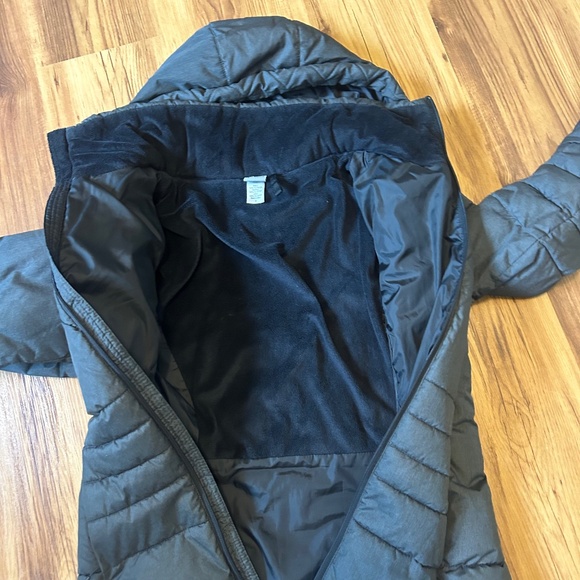 Champion Quilted Hooded Jacket - Dark Gray - Picture 6 of 6